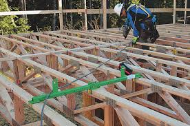 Trees more than eight inches in diameter. A Practical Guide To Fall Protection Fine Homebuilding