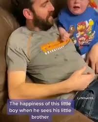Hello My Little Brother Video Cute Funny Baby Videos Cute Funny Babies Cute Baby Videos