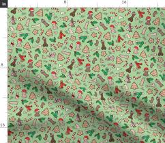 Christmas dick - seasonal candy canes Fabric | Spoonflower