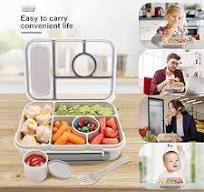 Amazon.com: Amathley Bento Box Adult Lunch Box Kids,Lunch ...