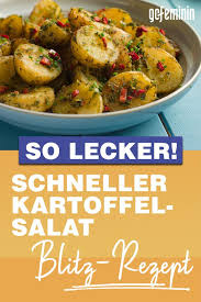 Schneller Kartoffelsalat Leckeres Modernes Blitz Rezept Kartoffelsalat Essensrezepte Rezepte
