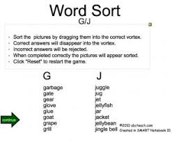Check spelling or type a new query. Interactive Notebook Phonics Letters G And J Sort Abcteach