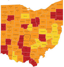 At the time of european contact and in the years which followed, native americans in present day ohio include the iroquois, miamis, and wyandots. Covid 19 Ohio Updates Covid 19 Advisory Map 6 Northern Counties Red