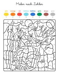 Malen sie nach zahl, so dass es einfach ist. Kostenlose Malvorlage Malen Nach Zahlen Fuchs Und Eule Download 500 666 Ausmalbild Fuchs 37arts Net