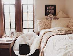 Cute And Comfy Dorm Dorm Room Dorm Decor Dorm Ideas Blankets Cozy Cool Dorm Rooms Dorm Room Decor Dorm Chairs