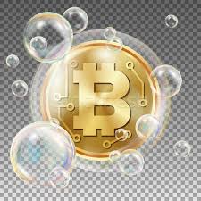 There is no evidence that bitcoin is a hedge against market turndown. Bitcoin In Soap Bubble Vector Investment Risk Collapse Of Crypto Currency Bitcoin Price Drops Di Vector Illustration C Pikepicture 8854770 Stockfresh