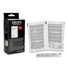 Descaling powder to be used with kettles, coffee and espresso machines. Krups Nespresso F054 00 Anticalc Descaler For Coffee Machine Aqualogis