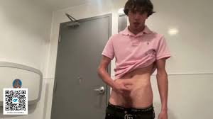 Gay American Teen Model Masturbates Inside Mcdonalds Public Restroom!