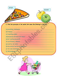 And many of those waste products your kidneys filter out come from the foods you eat. Junk Food County Reading Comprehension Esl Worksheet By Maayyaa
