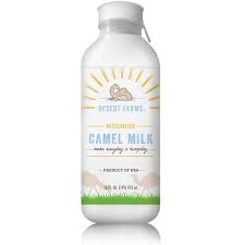 Camel milk also has a very high vitamin, mineral, and immunoglobulin content. Camel Milk Fresh 16oz Desert Farms