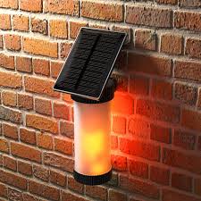 Mojidecor Solarleuchten Flamme Lampe Gartenleuchten Flackernde Wasserdicht Ip65 Solar Aussenleuchte Flammenlicht Solarleuchten Solar Aussenleuchte Gartenleuchten