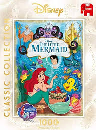 Personalized search, content, and recommendations. Amazon Com Jumbo 18822 Disney Classic Collection The Little Mermaid 1000 Piece Jigsaw Puzzle Multi Toys Games