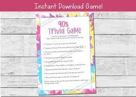 Ask questions and get answers from people sharing their experience with treatment. 90s Trivia Game Instant Download 90s Party Game Girls Night In Game Birthday Party Game 90s Quiz Printable Virtual Party Game By Glass Slipper Designs Catch My Party