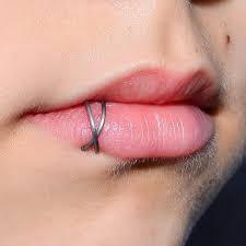 Criss Cross Surgical Steel Fake Lip Ring Lip Cuff Faux Lip Piercing Lip Hoop Clip On Lip Ring In 2021 Fake Lip Ring Lip Cuffs Lip Piercing Ring