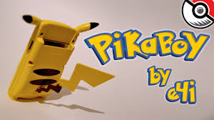 Did you have the yellow pikachu game boy color? Game Boy Color Custom Pokemon Pikachu Pikaboy Edition By E4i 2014 2015 Youtube