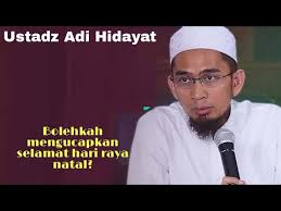 Maybe you would like to learn more about one of these? Ustadz Adi Hidayat Bolehkah Mengucapkan Selamat Hari Raya Natal Youtube