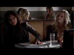 Once you open the diner, customers will come. The Vampire Diaries 4x18 American Gothic Diner Scene Full Hd Youtube