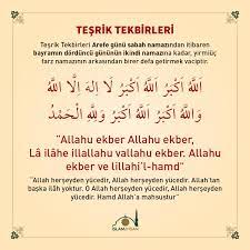 Bayram süresince namazlardan sonra okunan teşrik tekbiri nedir ve nasıl okunur? Tesrik Tekbiri Nedir Nasil Getirilir Dini Ve Islami Bilgiler Allah Yolunda