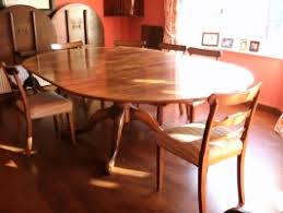Antique very large fine quality ~11' mahogany extending dining table triple pedestal 19th century. Customers Bespoke Oak Dining Tables Harmans Home Interiors
