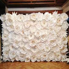 We looked at a breakdown of wedding flowers costs based various wedding florists and planners estimates. 128pcs Set Gaint Wedding Paper Flowers Wall Handmade Diy Mix Flowers As Wedding Backdrop Deco 2 5x3 Meters Flower Wedding Paper Flower Wallpaper Flowers Aliexpress