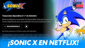Sonic X llega Oficialmente a Netflix! | Sonic the Hedgehog Español Amino
