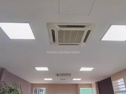 The ceiling (plaster) at the second floor landing almost completely fell. Installation Of Led Panel Light Recessed Plaster Ceiling Thanks Lighting House Perak Malaysia Newpages