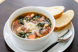 Kale And Sausage Soup Giadzy Recipe Sausage Soup Recipes Sausage Soup Recipes