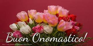 Cartoline Di Onomastico Buon Onomastico Onomastico Bouquet Di Tulipani Tulipano