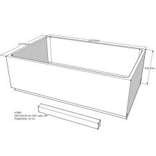Freistehende badewanne ria 156x71 cm rechts hochglanz weiß und gelcoatbeschichtung (3) noch nicht bewertet. Acryl Badewanne Lupor 190 X 120 Cm Weiss King Size Wanne Styropor Wannentrager Heat Store