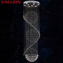 Shop Modern K9 Large Led Spiral Indoor Hotel Crystal Chandeliers Light Fixtures For Staircase Stair Lamps Chandelier Hanging Lighting Online From Best Ceiling Lights On Jd Com Global Site Joybuy Com