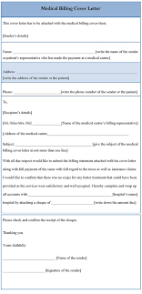 The sample below is for medical billing and collections cover letter. Medical Billing Cover Letter Shefalitayal
