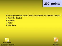 Every item on this page was chosen by a woman's day editor. Halloween Jeopardy Bible Trivia By Dr Loretta J Smith Tpt