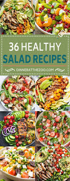 These Healthy Salad Recipes Are Perfect For Anyone Looking To Add A Little More Nutrition To T Healthy Salad Recipes Low Calorie Salad Salad Recipes For Dinner