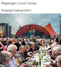 Roskilde festival has been postponed, it is confirmed. Covid 19 Pas Denmark