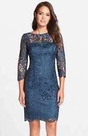 Adrianna Papell Illusion Yoke Guipure Lace Sheath Dress Vestidos Vestido Casamento Dia Vestido Chique
