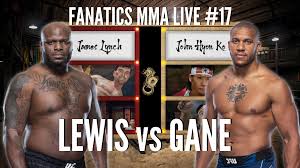 Lewis had originally been pencilled in to face undisputed champion francis ngannou at the ppv. Fanatics Fantasy Mma Derrick Lewis Vs Ciryl Gane Ufc 265 Preview Fanatics Mma Podcast 17
