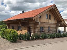 Der stapel holz vor oder am haus: Naturstamm Blockhauser Aus Holz Blockhaus Deutschland
