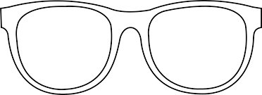 Sunglasses Transparent Line Art Free Clip Art Free Clip Art Coloring Pages Free Printable Coloring Pages