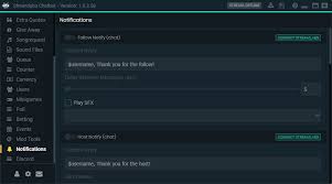 Submitted 7 years ago by thatdavenextdoortwitch.tv/randyroger. Streamlabs Chatbot Notifications Greyed Out Twitch