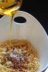 Pasta With Garlic Olive Oil And Pepper Flakes Recipes Food Yummy Food