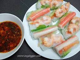Made with rice paper for a satisfying crunch, they're especially tasty paired with a spicy vietnamese homemade dipping sauce. Resepi Dan Cara Buat Vietnamese Spring Roll