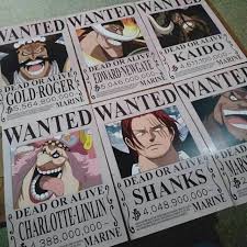 In this video i won t predict the bounties of these 5 characters but i will predict 5 characters whose bounty posters may be. Collectibles Collectible Animation Art Characters 10pcs Set One Piece Anime Poster Straw Hat Pirates Shanks Ace Wanted Poster Collectibles Zsco Iq