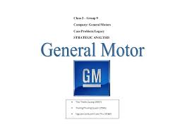 General Motors Project