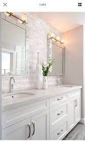 The first one is a single mirror arrangement with a single furniture set and the other one is separate mirror with a single furniture placed at the bottom. Double Bathroom Vanity Designs Ideas If Area Licenses Two Sink Locations Offer Wonderful Co Bathroom Vanity Designs Vanity Design Small Bathroom Renovations