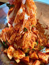 Korean Vegan Kimchi With Napa Cabbage Baechu Pogi Kimchi Recipe In 2020 Vegan Kimchi Kimchi Vegan Kimchi Recipe