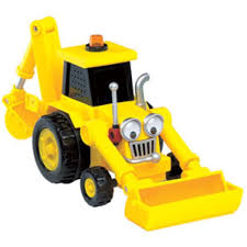 Scoop is a backhoe loader, the leader of the machines, a brother of dizzy, roley, muck, and lofty, and a son of travis & dr. Bob The Builder Talking Scoop Toy Novocom Top