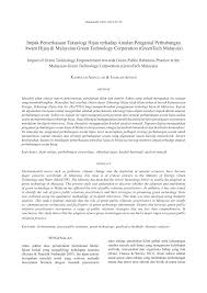 Walaupun tugas sebagai pegawai perhubungan awam di anggap penuh dengan glamor tapi ianya juga satu tugas yang mencabar. Pdf Impak Pemerkasaan Teknologi Hijau Terhadap Amalan Pengamal Perhubungan Awam Hijau Di Malaysian Green Technology Corporation Impact Of Green Technology Empowerment Towards Green Public Relations Practice At The Malaysian Green Technology Corporation