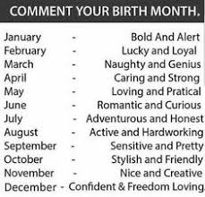 30 Best Your Birth Month Defines You Images Crazy Girl