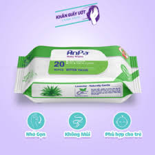 Khăn giấy ướt đa năng Anpa 50 tờ