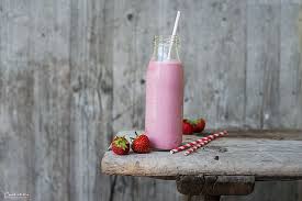 Erdbeer Himbeer Milch Rezept Himbeeren Milch Erdbeer Milchshake